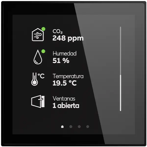 Imagen de producto display táctil Vega Room Touch de Niessen