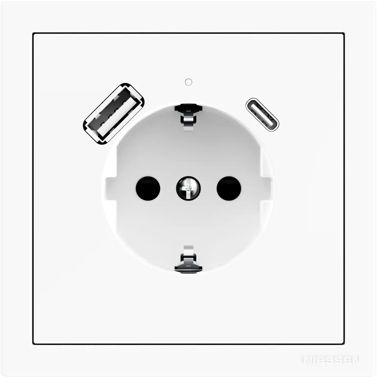 Enchufe cargador A+C, productos de Vega Niessen